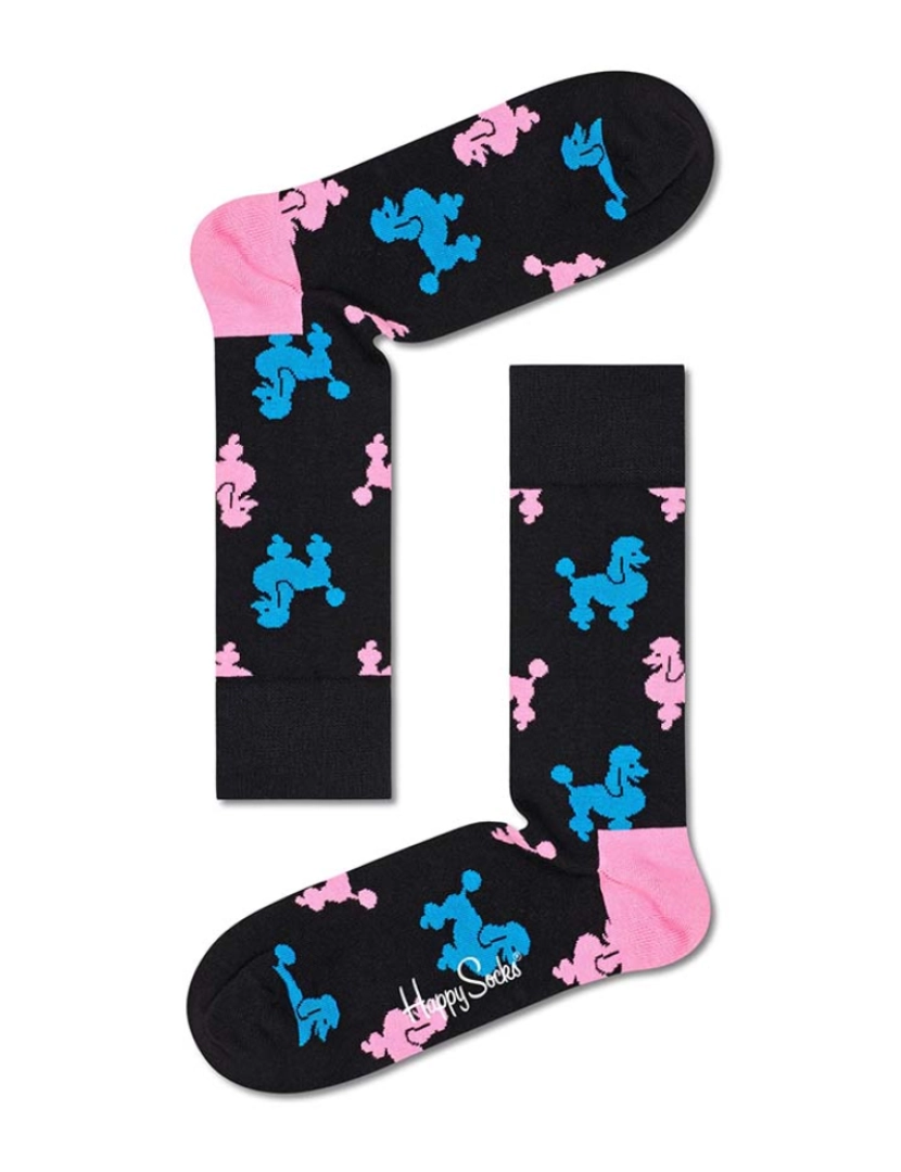 Happy Socks - Conjunto de 2 Poodle Socks - Gift Set