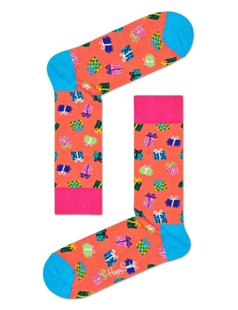 Happy Socks - Happy Birthday Party Animal Gift Box 