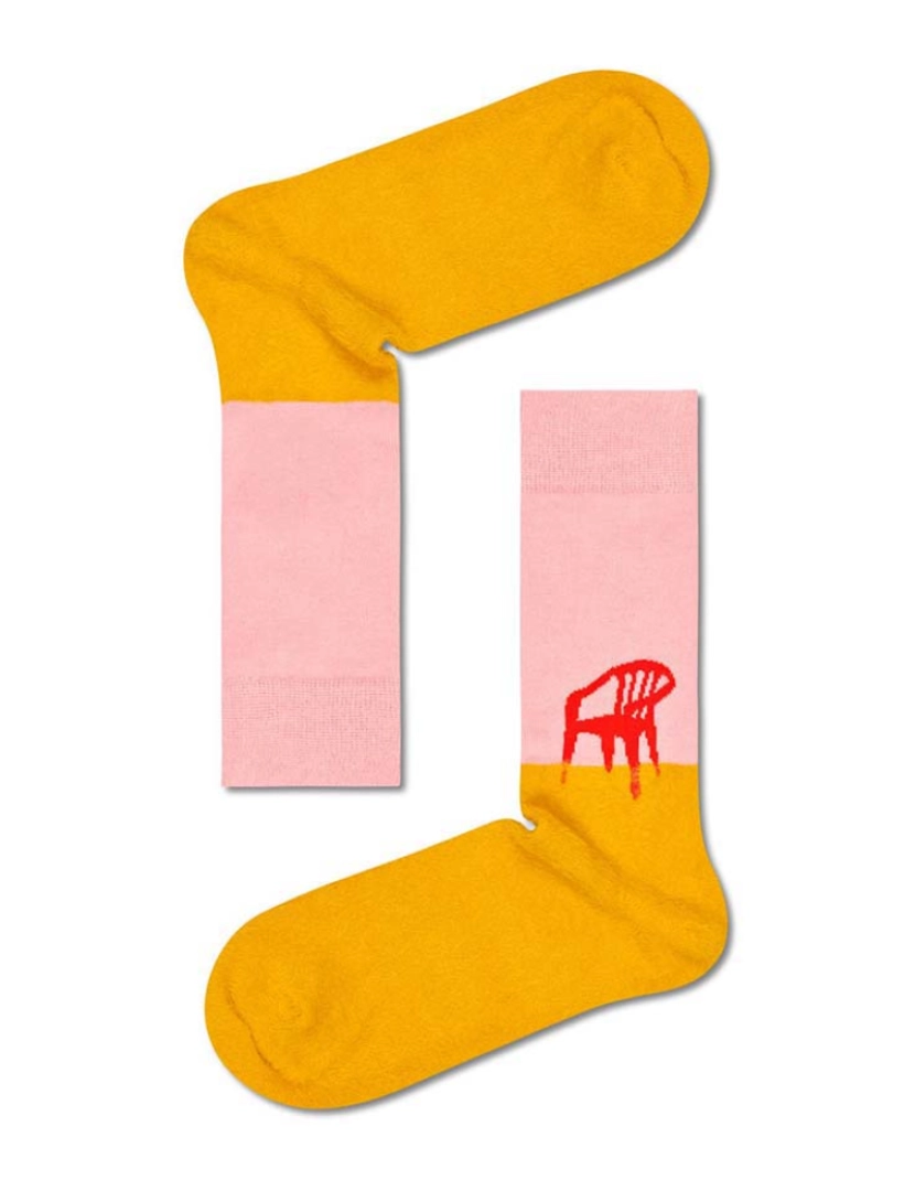 Happy Socks - Conjunto de 2 Have A Seat Socks - Gift Set