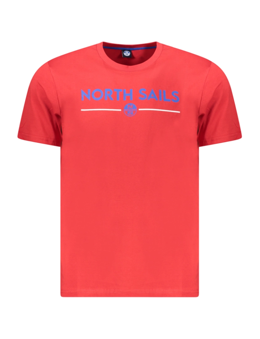 North Sails - T-Shirt Homem Vermelho