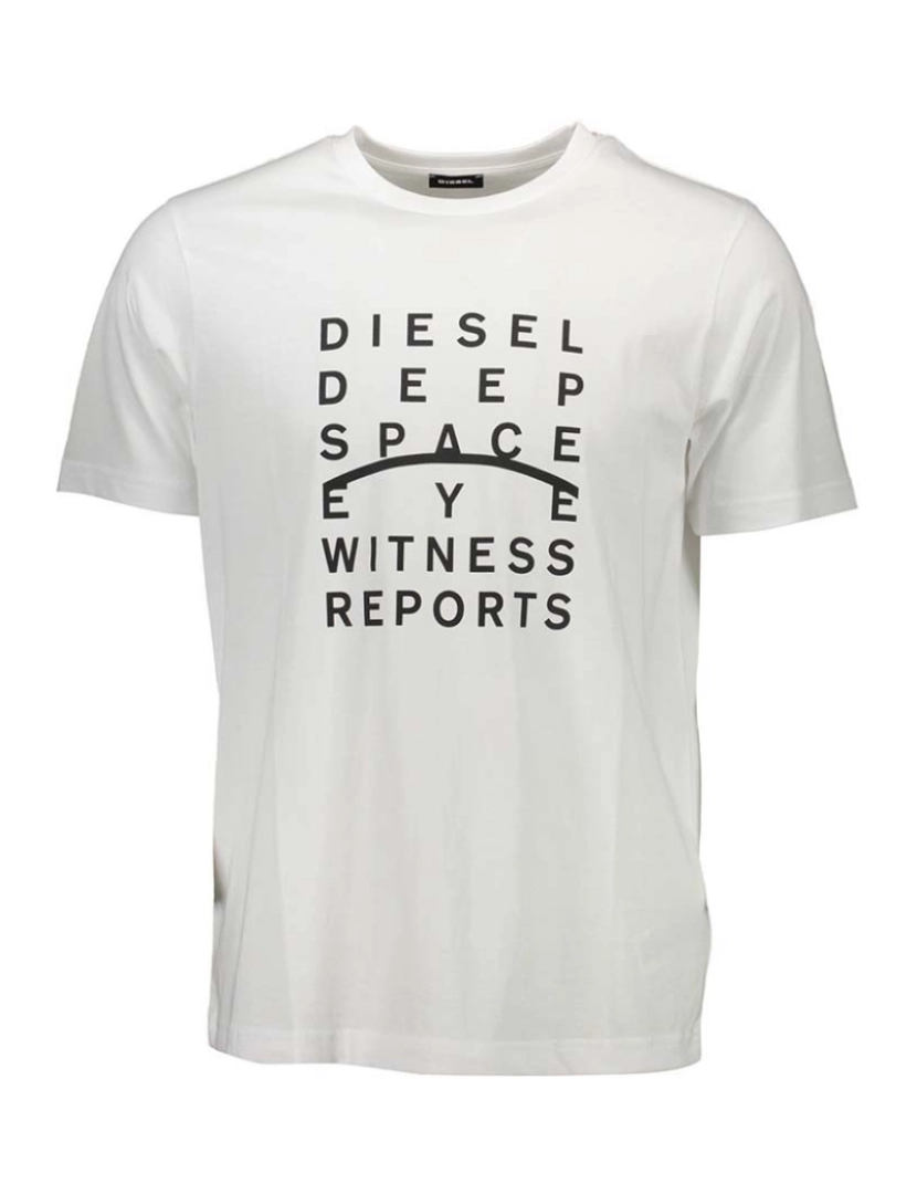 Diesel - T-Shirt Homem Branco