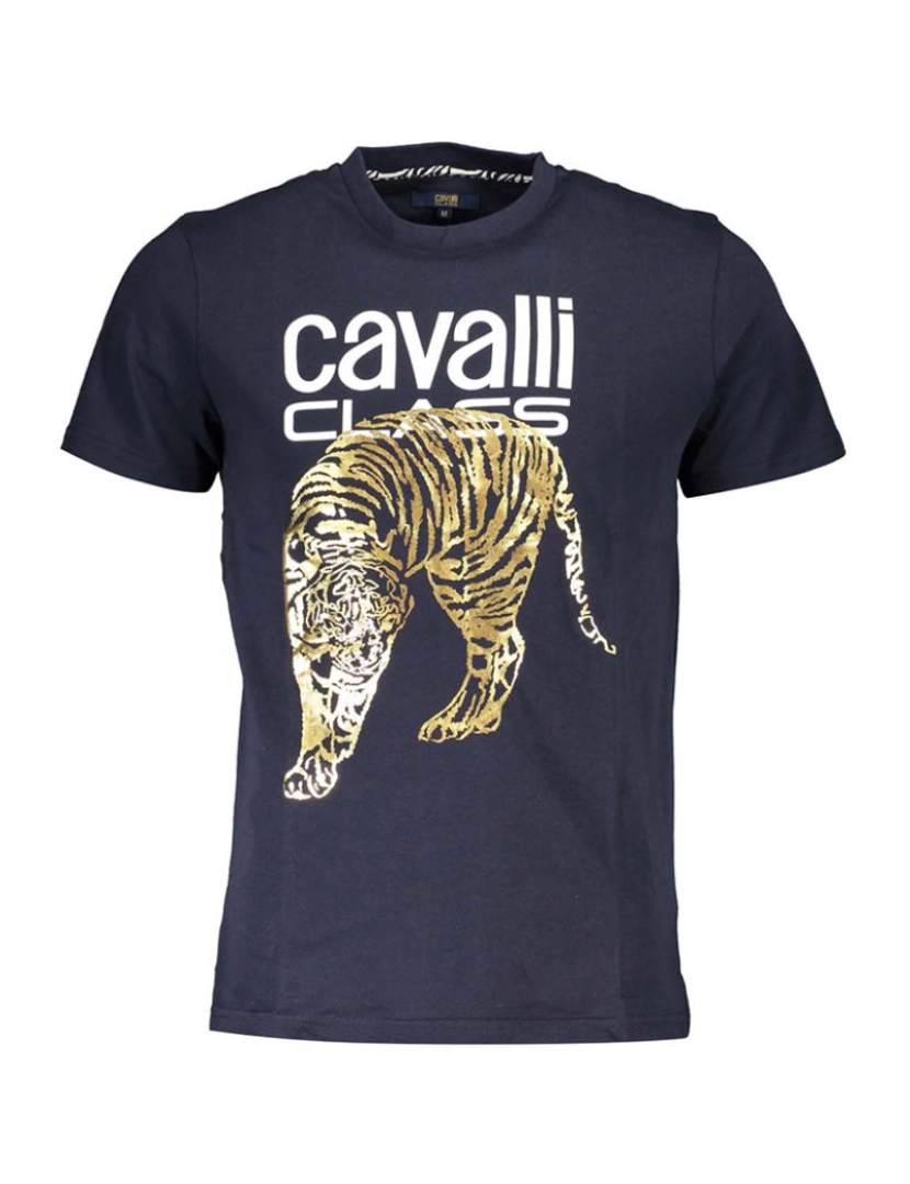 Cavalli Class - T-Shirt Homem Azul