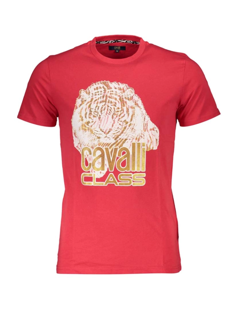 Cavalli Class - T-Shirt Homem Vermelho