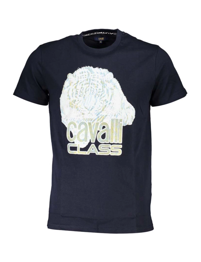 Cavalli Class - T-Shirt Homem Azul