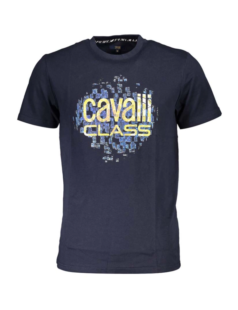 Cavalli Class - T-Shirt Homem Azul