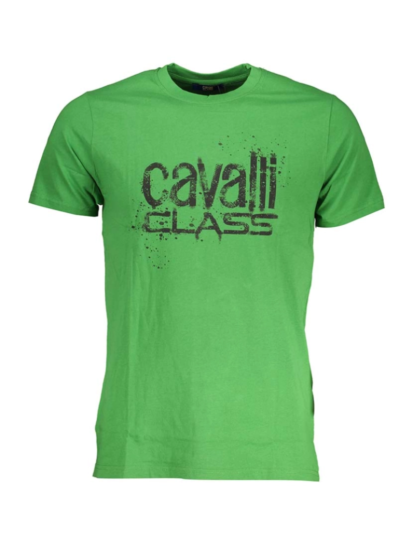 Cavalli Class - T-Shirt Homem Verde