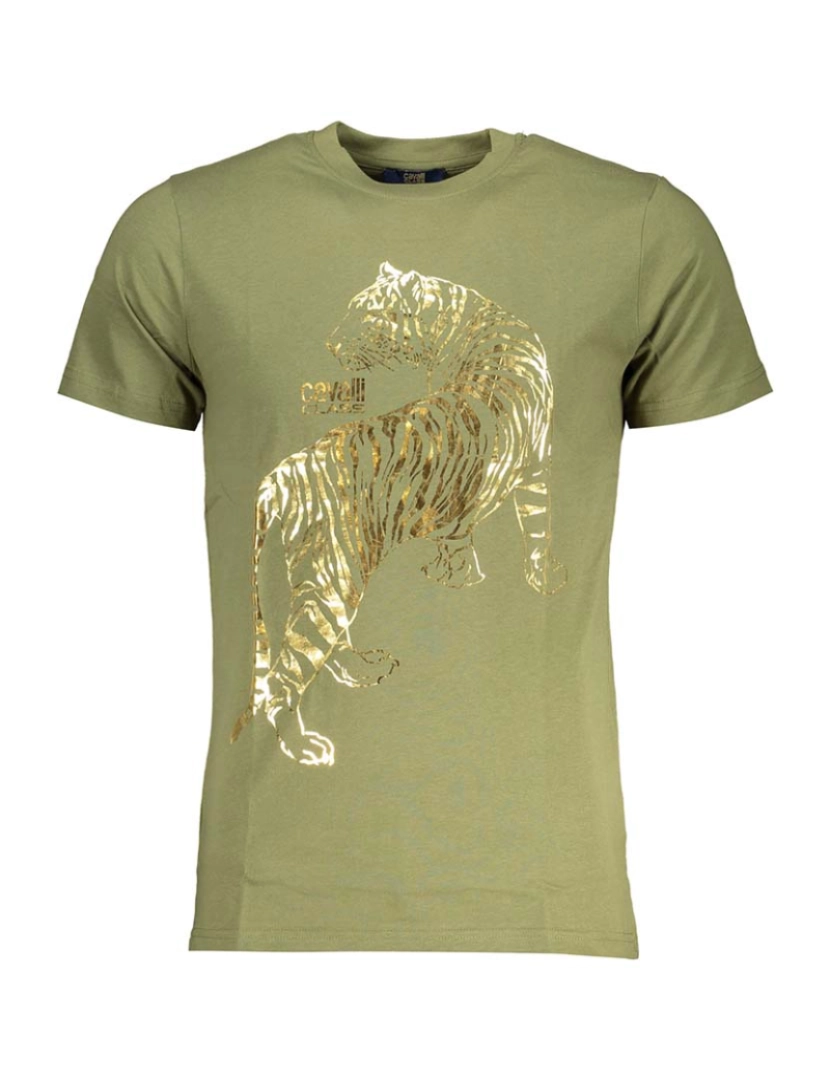 Cavalli Class - T-Shirt Homem Verde