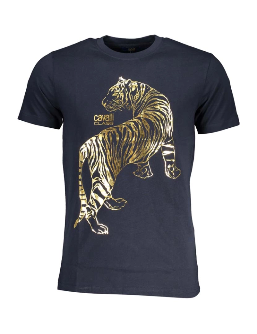 Cavalli Class - T-Shirt Homem Azul