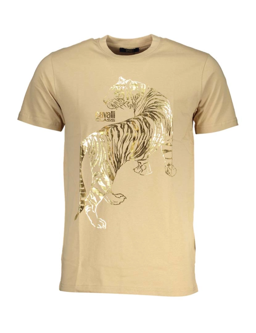 Cavalli Class - T-Shirt Homem Bege