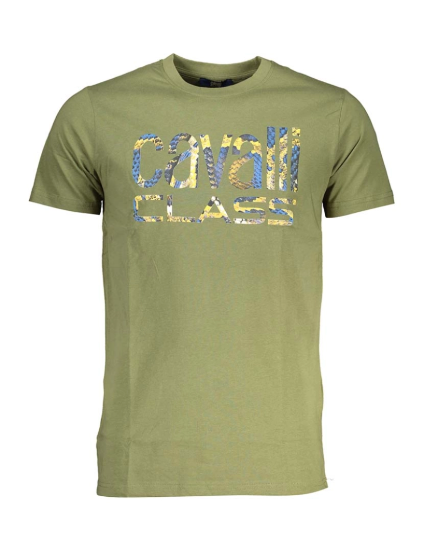 Cavalli Class - T-Shirt Homem Verde