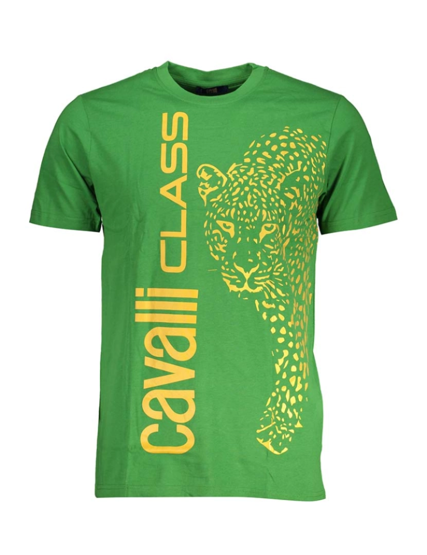 Cavalli Class - T-Shirt Homem Verde