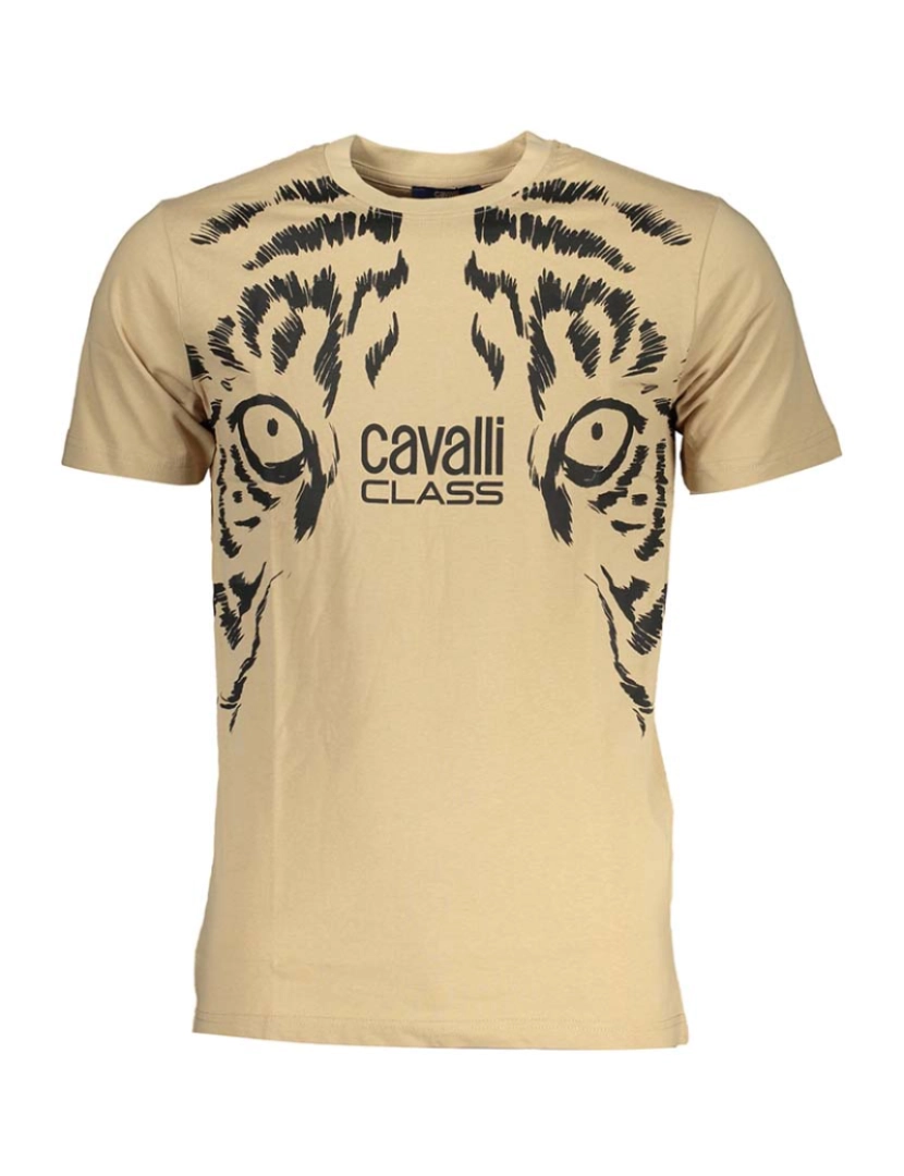 Cavalli Class - T-Shirt Homem Bege