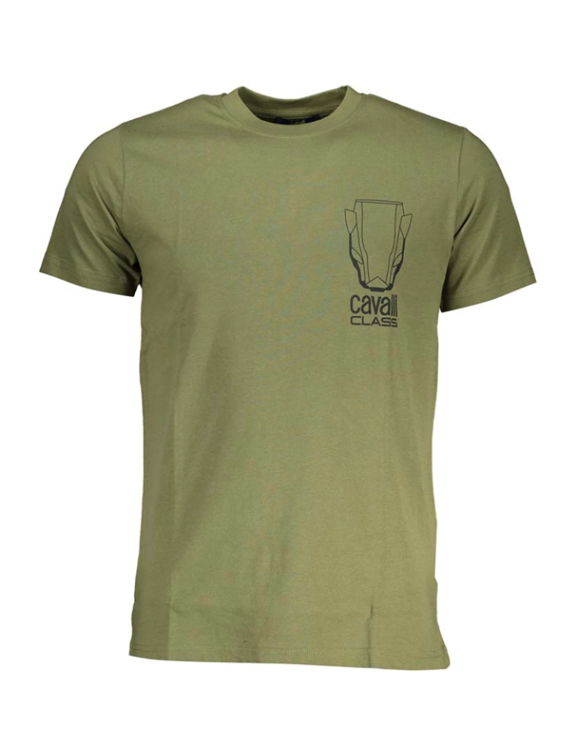 Cavalli Class - T-Shirt Homem Verde