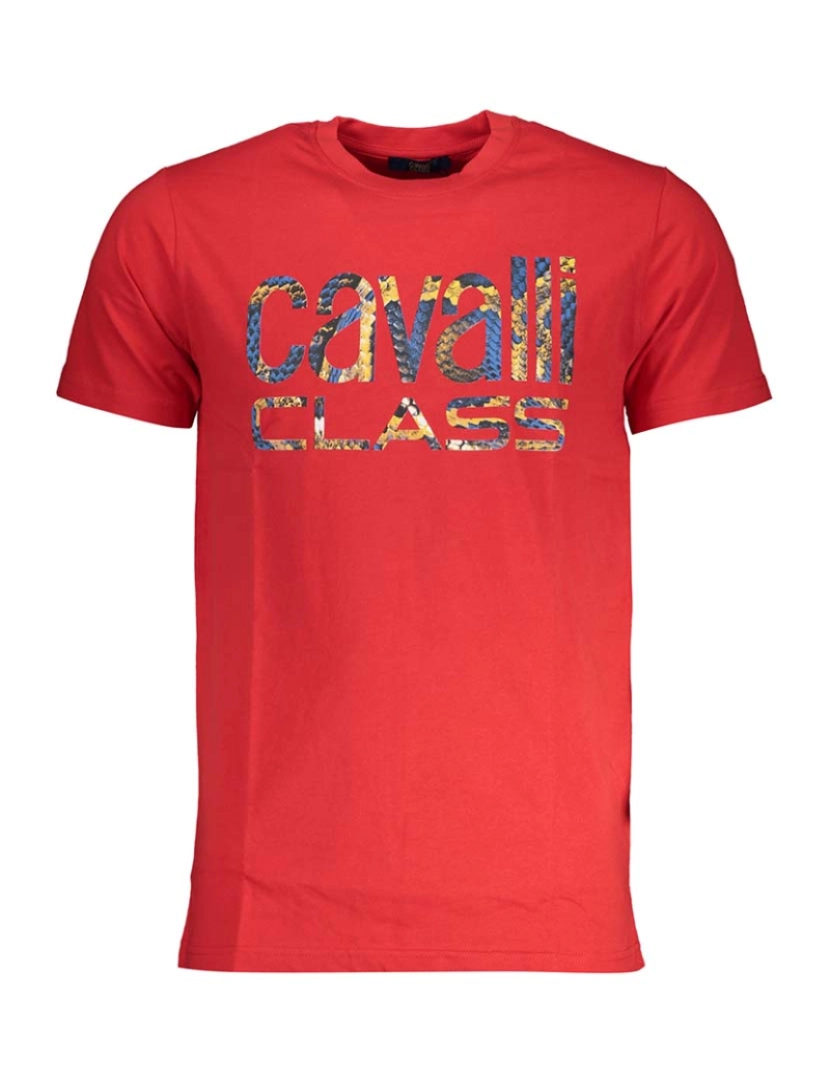 Cavalli Class - T-Shirt Homem Vermelho