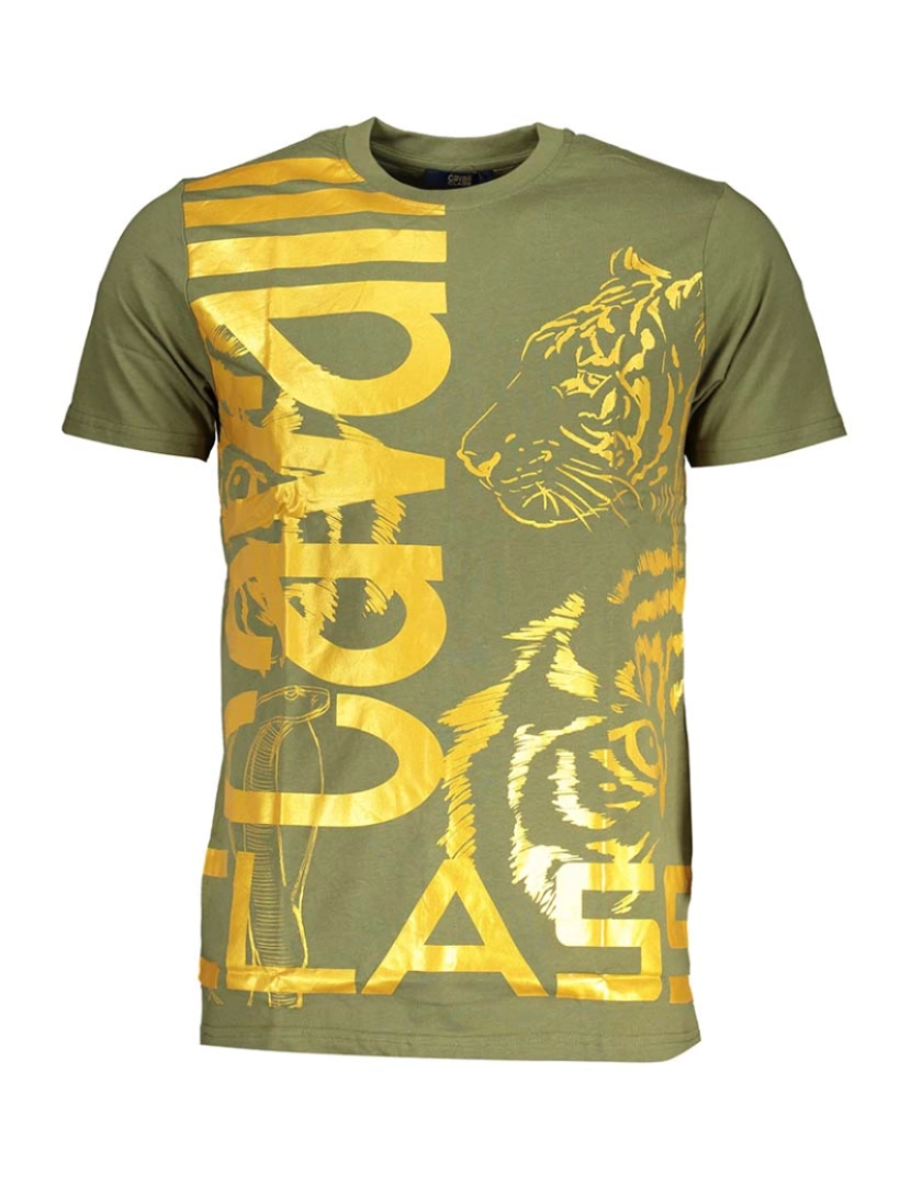 Cavalli Class - T-Shirt Homem Verde