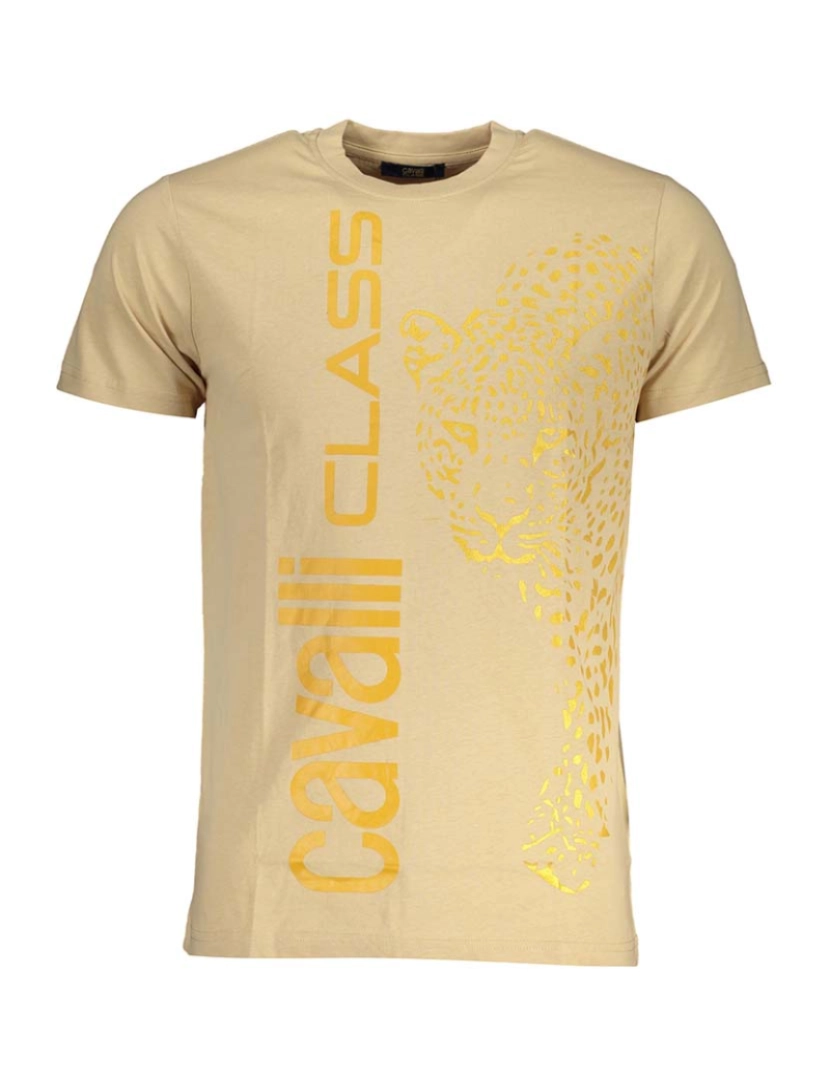 Cavalli Class - T-Shirt Homem Bege