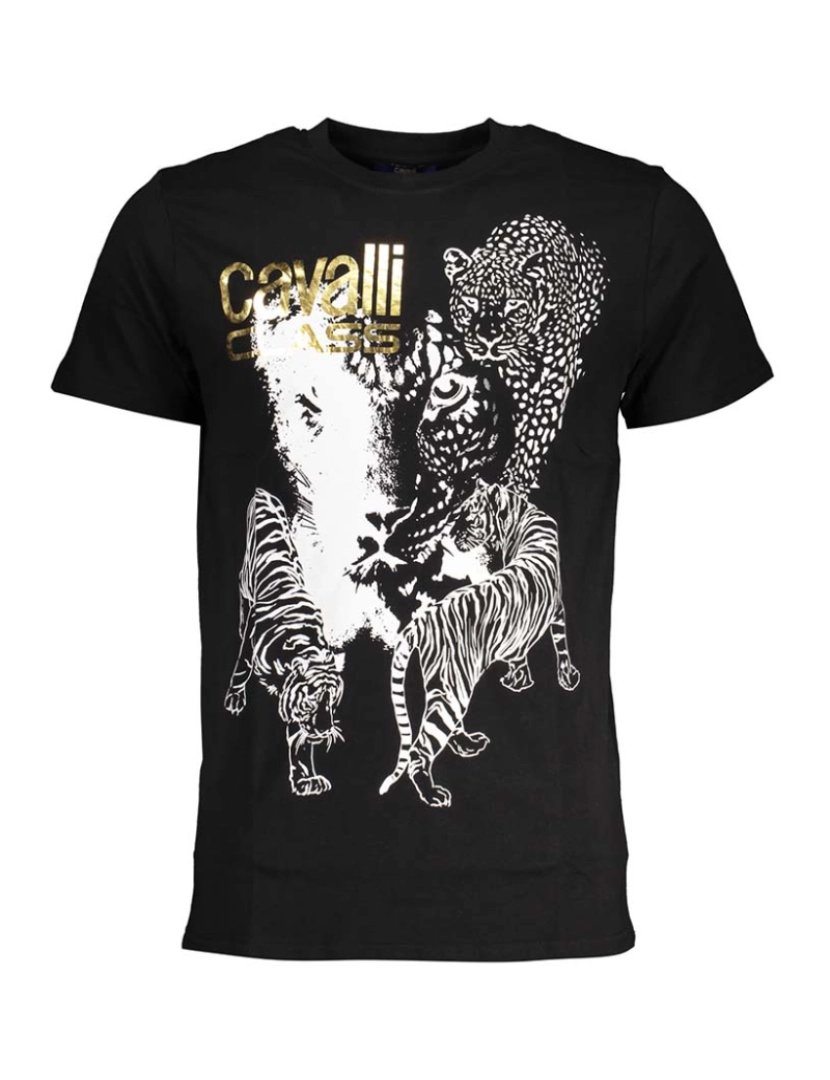 Cavalli Class - T-Shirt Homem Preto