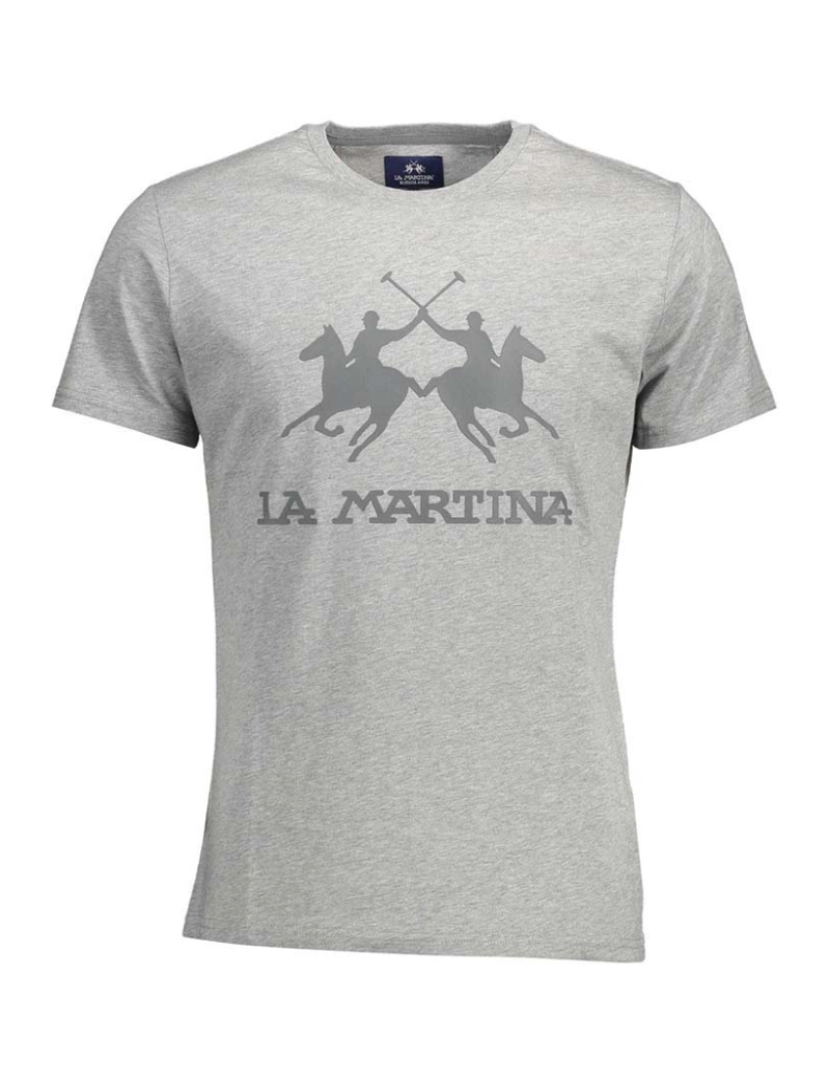 La Martina - T-Shirt Homem Cinza