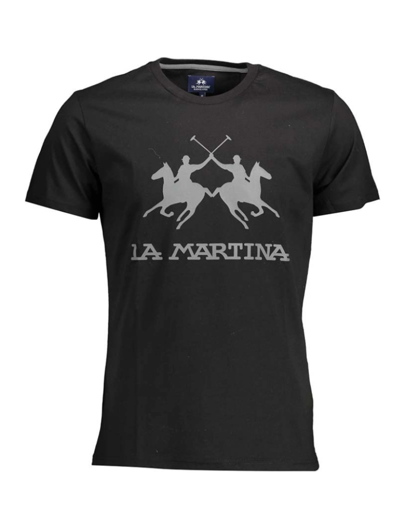 La Martina - T-Shirt Homem Preto