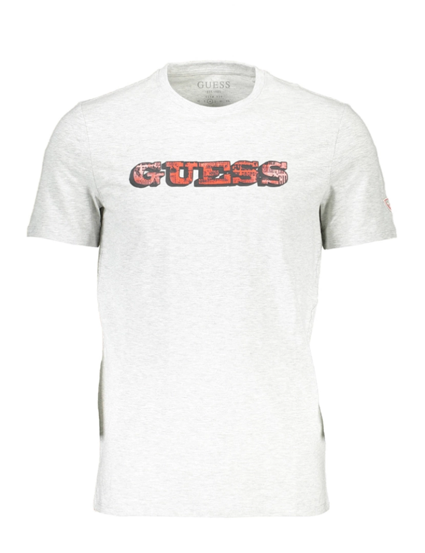 Guess Jeans - T-Shirt M. Curta Homem Cinza