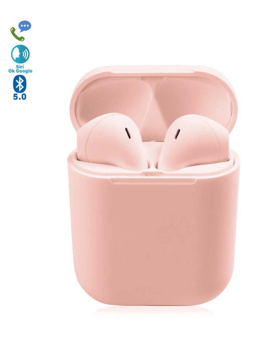 DAM - Earpods D120 Bluetooth Rosa