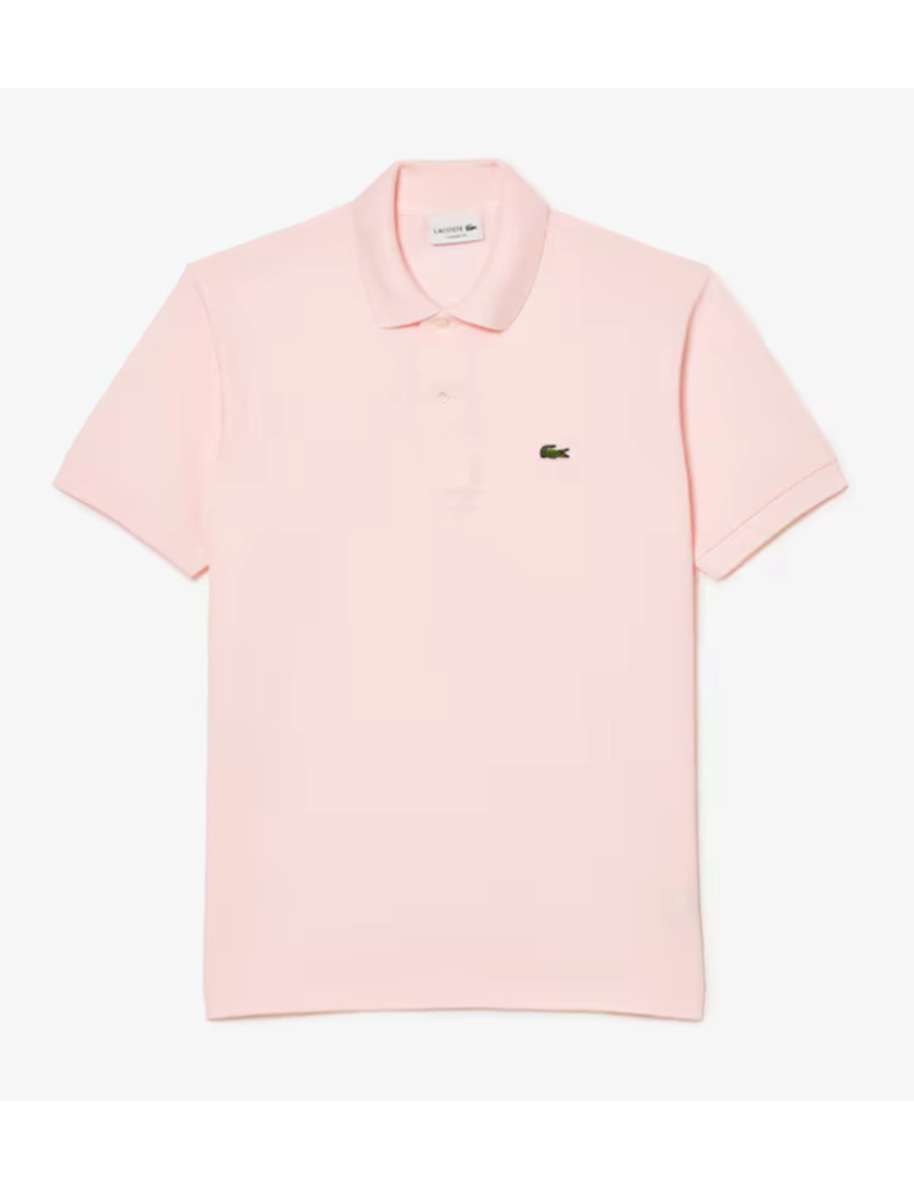 Lacoste - Polo Manga Curta Rosa