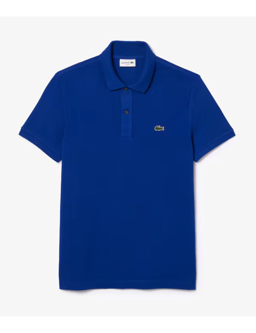 Lacoste - Polo Manga Curta Azul