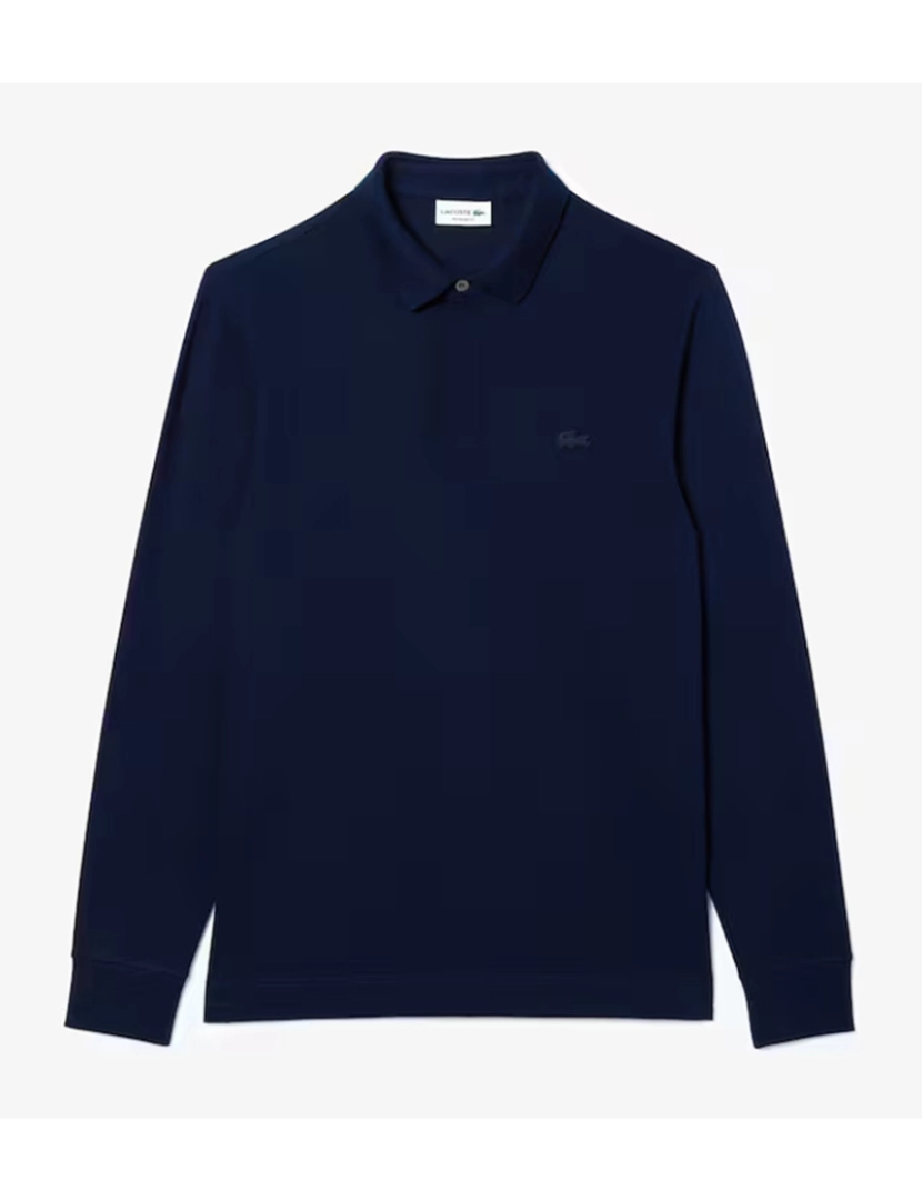 Lacoste - Polo Manga Comprida Azul