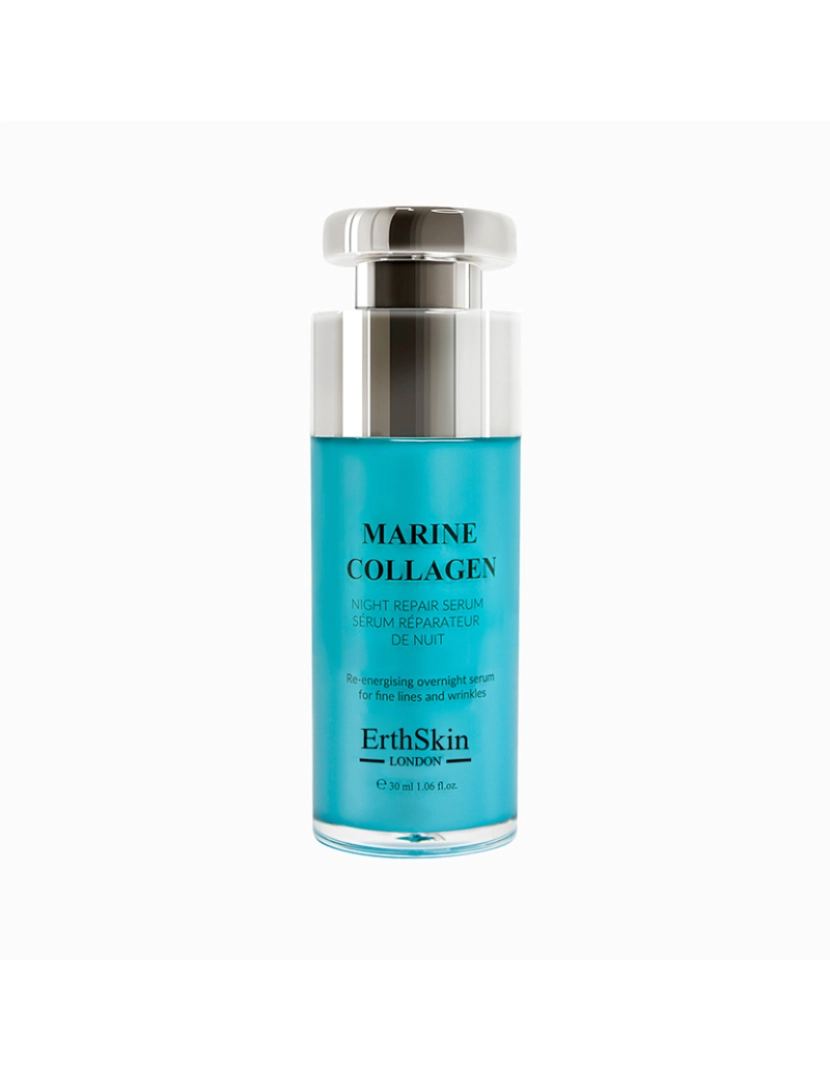 Erth Skin London - Soro Reparador Noturno De Colágeno Marinho 30Ml