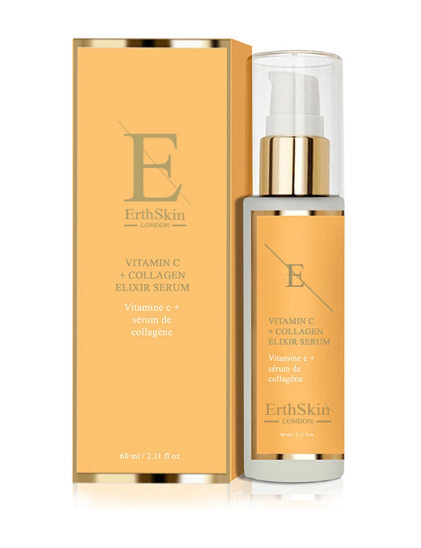 Erth Skin London - Vitamina C + Colágeno Elixir Soro 60Ml