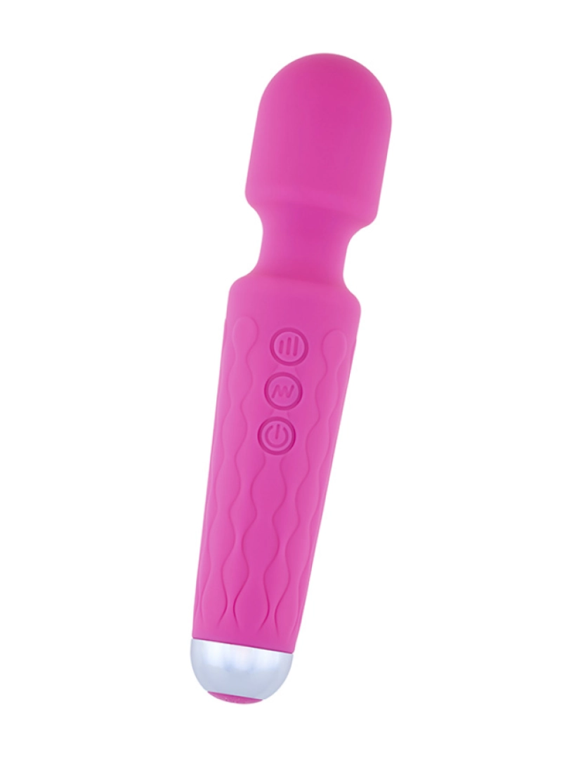 Hugbox - Vibrador Wand - 20 programas e 8 velocidades - 160 opções de vibração - Rosa