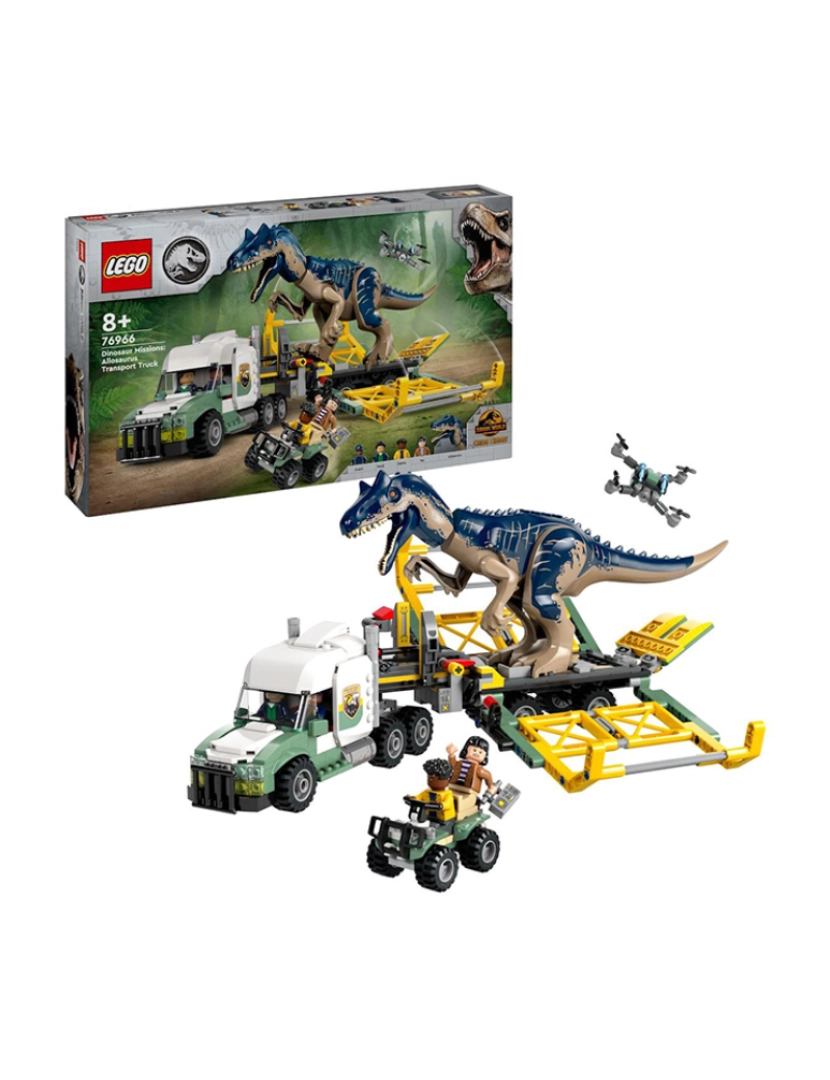 Lego - Lego Jurassic World Com Alossauro