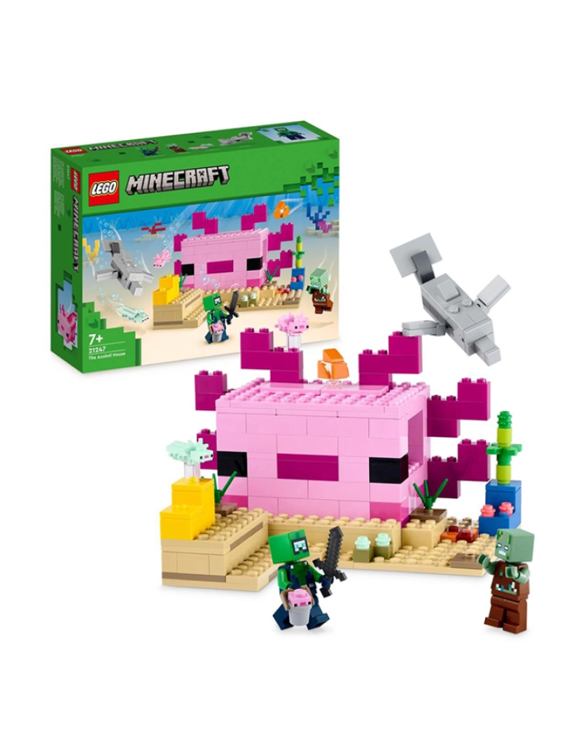 Lego - Lego Minecraft De Axolotl