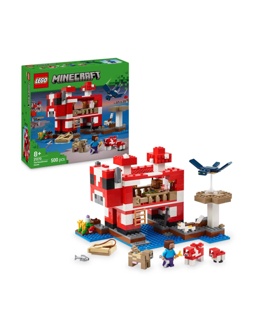 Lego - Lego Minecraft Casa Mooshroom