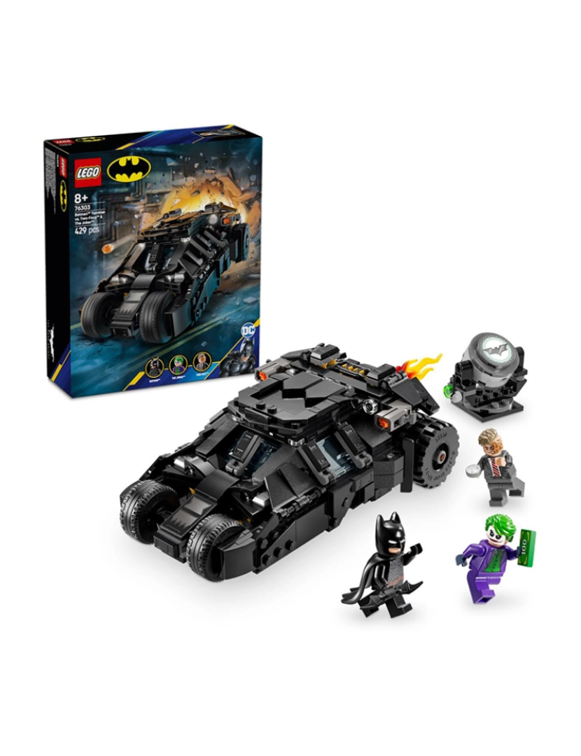 Lego - Dc Batman Tumbler Lego E Joker