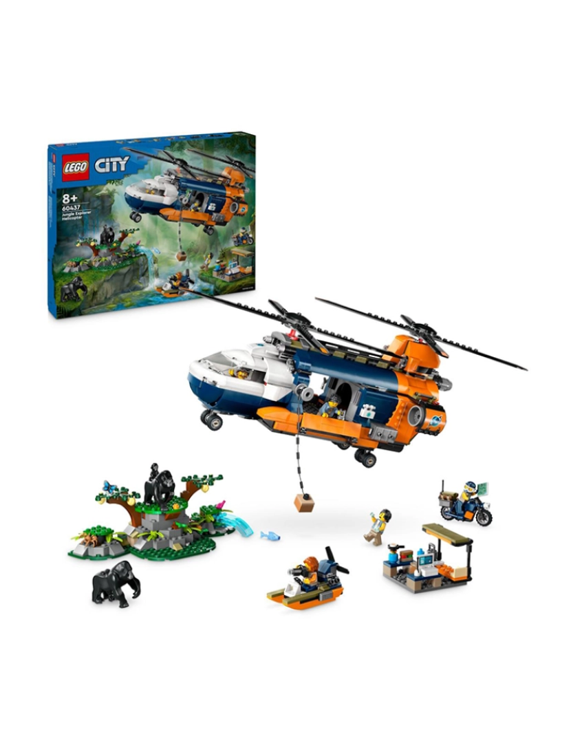 Lego - Lego City Acampamento Base