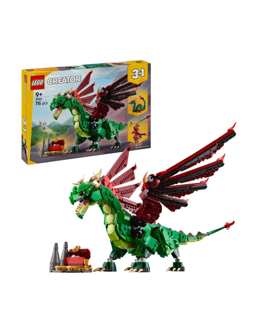 Lego - Lego Dragão Medieval