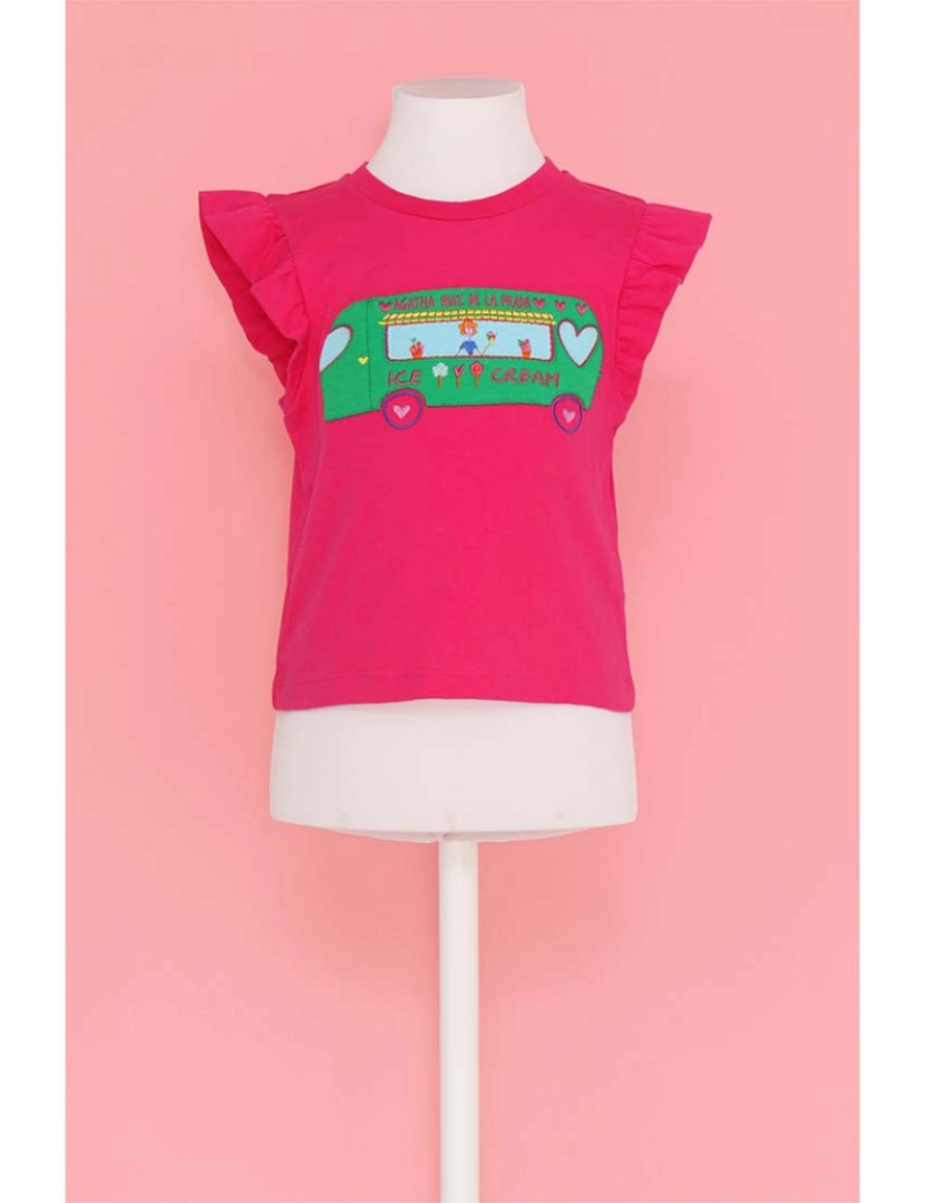 Agatha Ruiz De La Prada - T-Shirt menina Flavour T Shirt 3510/08 