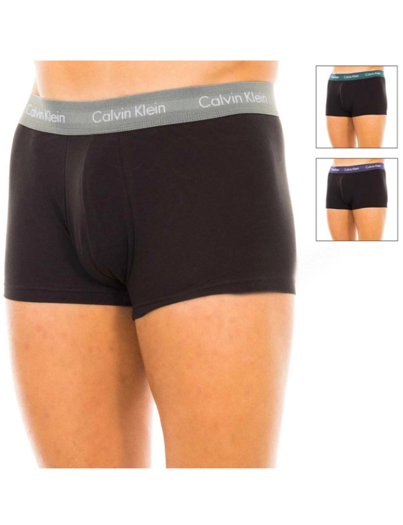 Calvin Klein - Pack 3 Boxers Preto