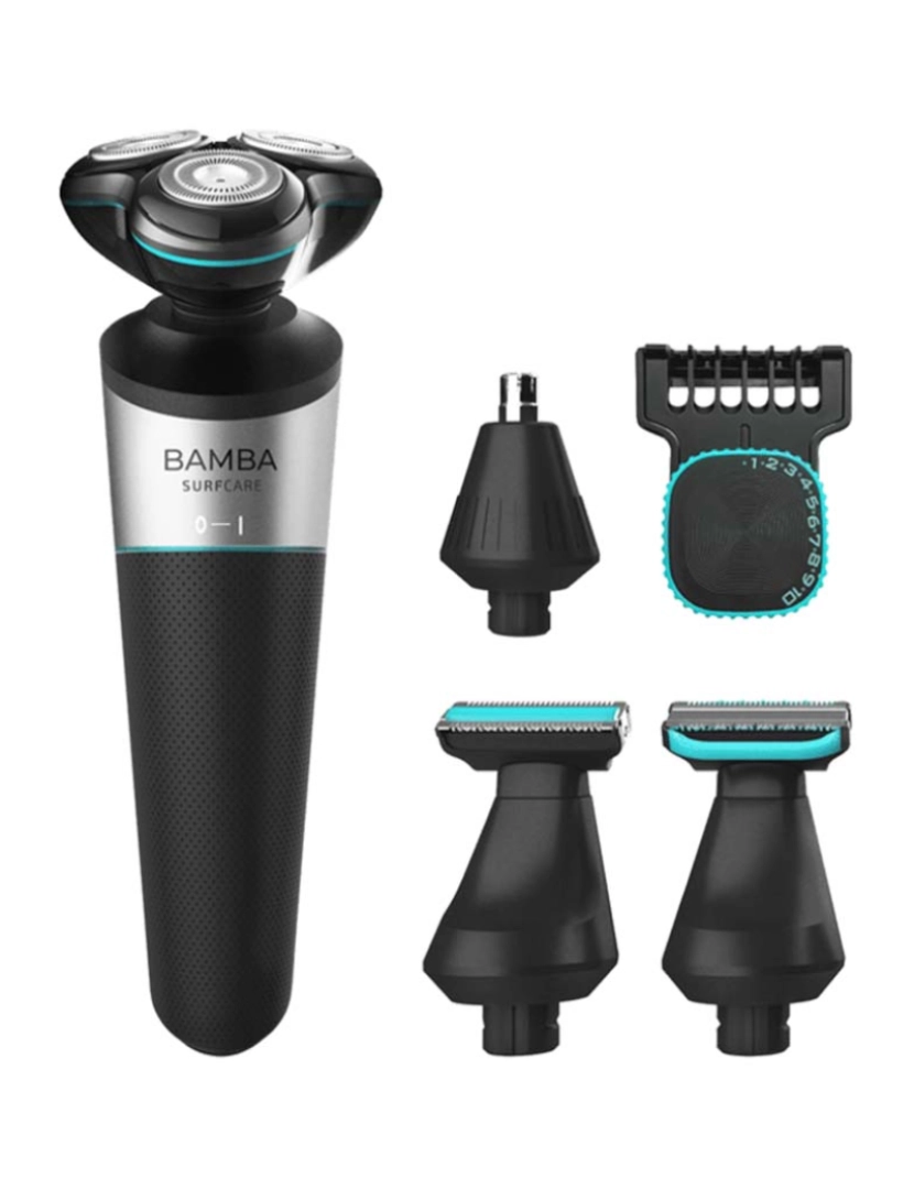 Cecotec - Máquina de Barbear Bamba Precisioncare Twistgroom (Preto)