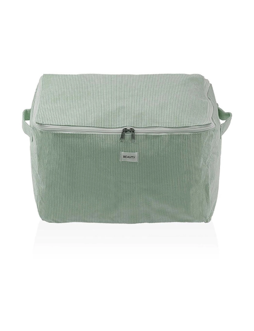 Versa - Caixa Arrumação Versa Corduroy 38 x 26 x 26 cm Verde