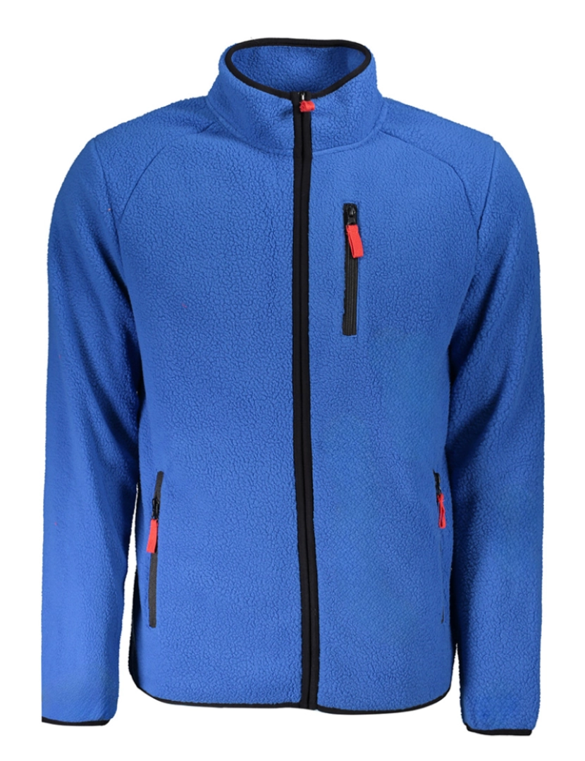 Norway 1963 - Camisola Homem Com Zip Azul