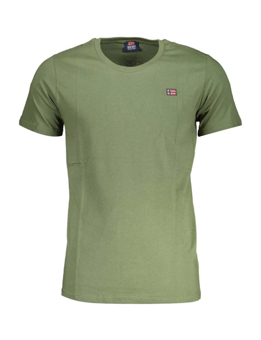 Norway 1963 - T-Shirt Verde Para Homem