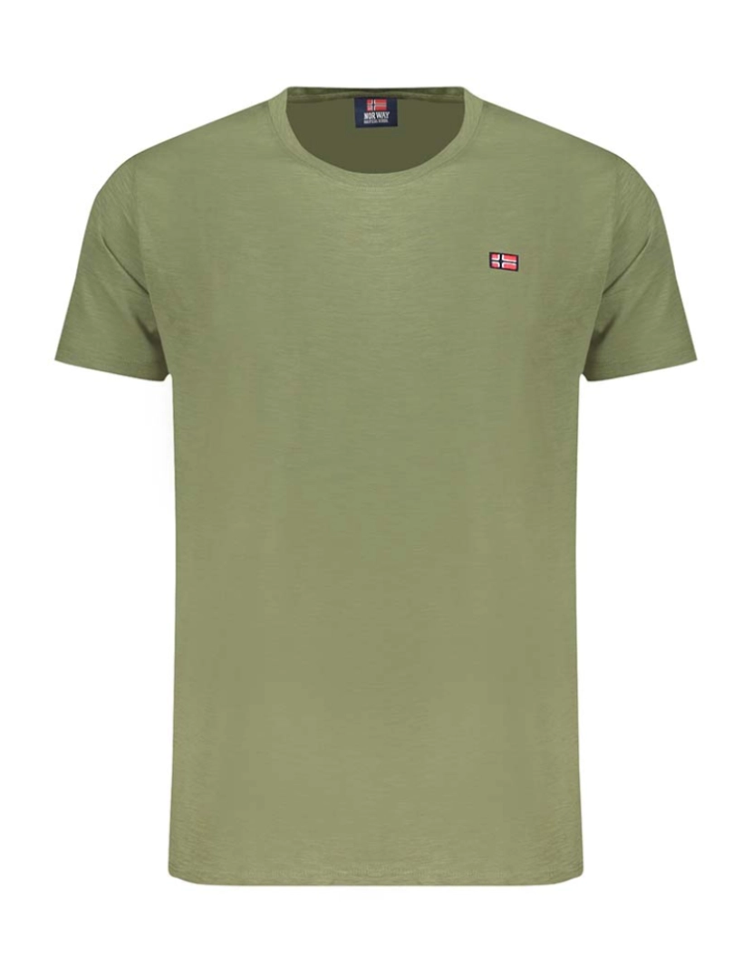 Norway 1963 - T-Shirt Verde Para Homem