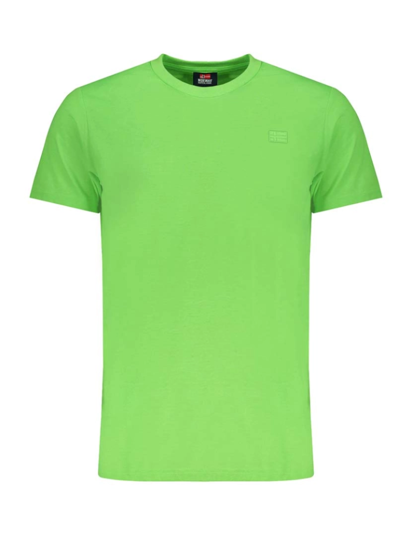 Norway 1963 - T-Shirt Verde Para Homem