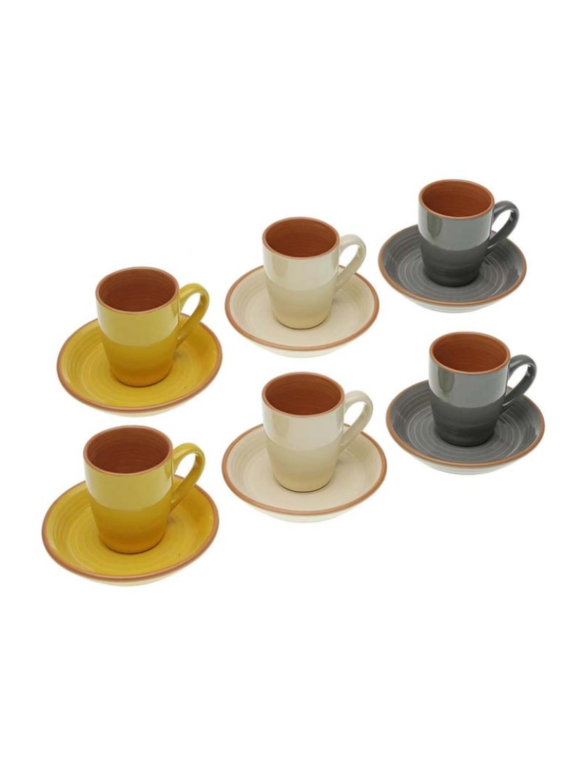 Versa - Conjunto de Chávenas de Café Versa Corin Cerâmica (6 Peças)