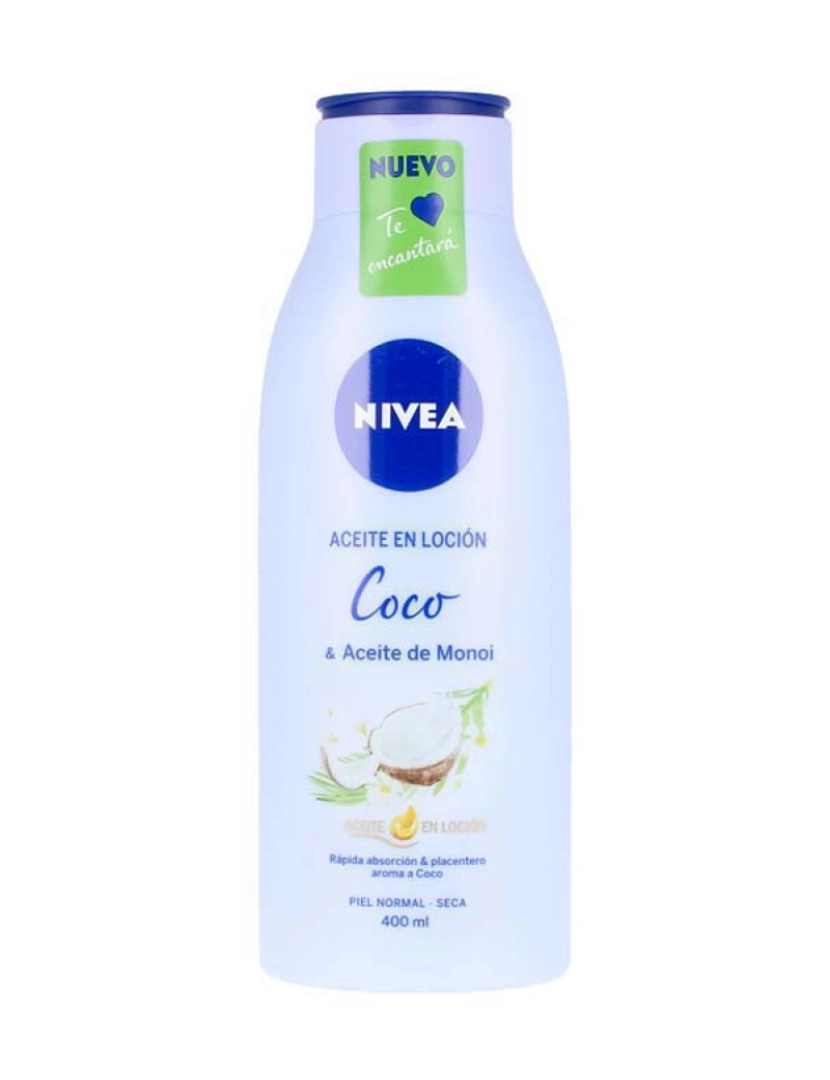 NIVEA - Óleo em Loção Coco & Óleo De Monoi 400ml