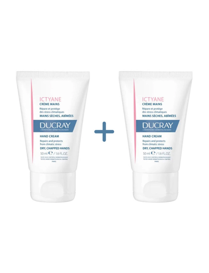 Ducray  - Ictyane Creme De Mãos Dúo 2 X 50 ml