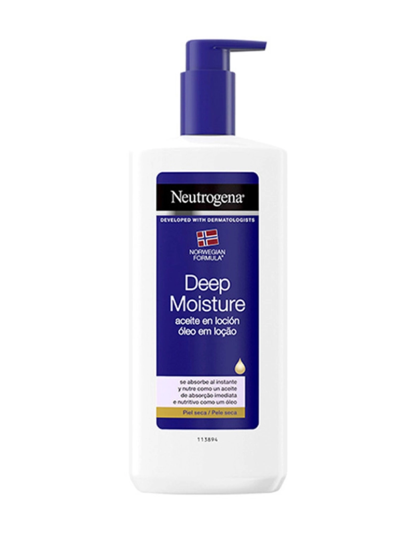 Neutrogena - Fórmula Norueguesa Corpo Hidratação Profunda Óleo Em Loção 400ml