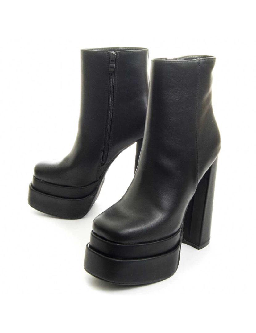 Montevita - Botas de Salto Senhora Preto